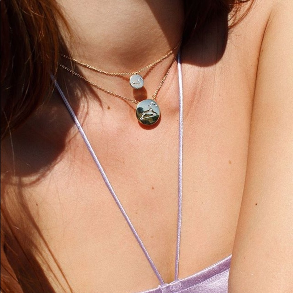 LAST ONE SALE Aries Zodiac Necklace - Picture 2 of 4